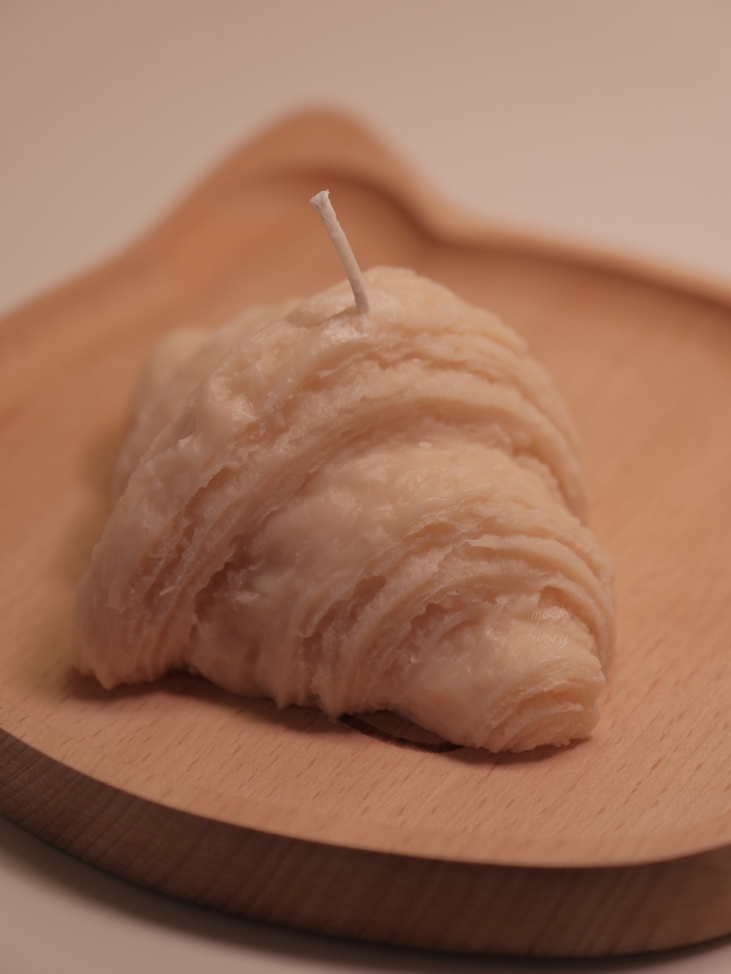 croissant candle