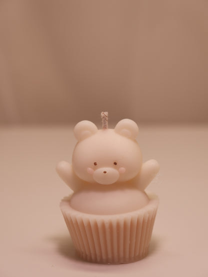 cheesecake bear candle