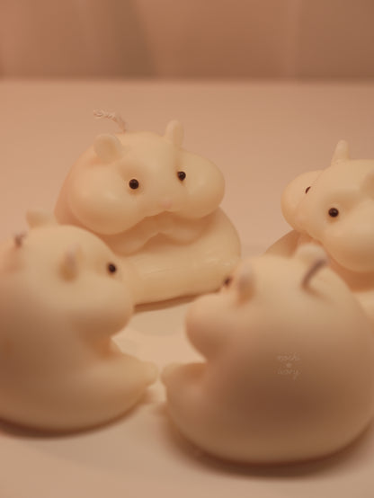 hamster candle